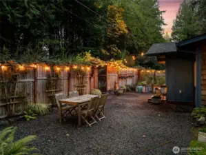 One of Many Outdoor Spaces.