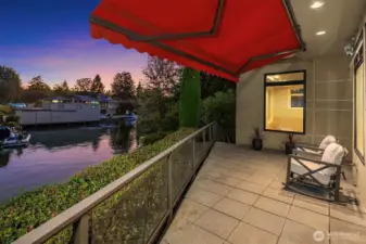 Relax on deck off the Dining/Living rooms