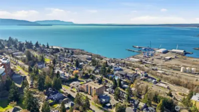 Views of Bellingham Bay, San Juan Islands