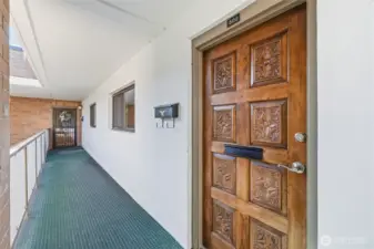 Unit #502 Front Door