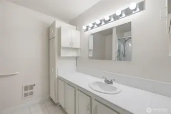 Updated primary ensuite bath