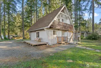 Plenty of space for an RV or shed