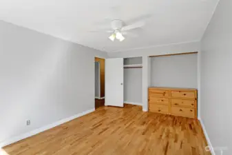 Lots of closet space