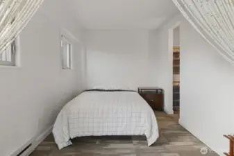 Bright and spacious bedroom