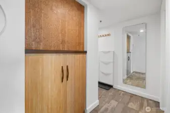 Ample storage