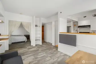 A bright and airy living space