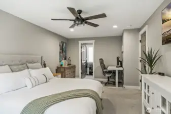 Spacious and bright with a ceiling fan to keep you cool and a walk-in closet to store all your favorite pieces.