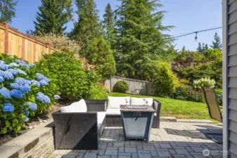 Just imagine the beautiful summer nights you'll spend relaxing out here!