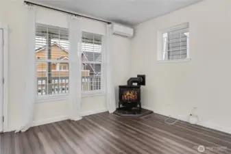 Gas fire place