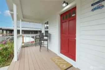 Front porch sitting