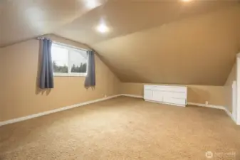 3rd and final bdrm is upstairs & very spacious