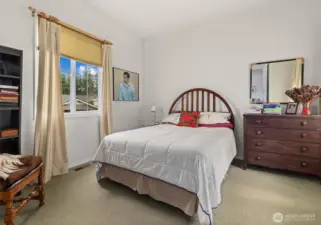 The perfect guest suite is located adjacent to the sitting room.  One of the best features of the Monticello floorplan is that the bedrooms are all situated for maximum privacy.