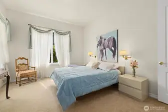 Here is the third bedroom that also has an adjacent bathroom for convenience.