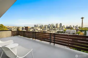 From this terrace, the horizon stretches — towers shimmer, and every sunset feels curated just for this spot.