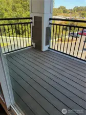 Covered balcony: can't you see your flowering pots and comfy chairs in this space!