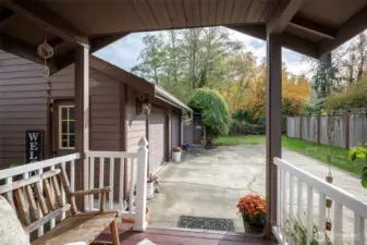 covered back porch