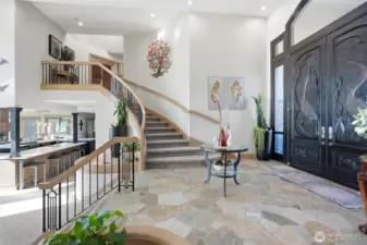 foyer and staircase #1