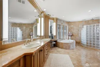 primary suite bathroom