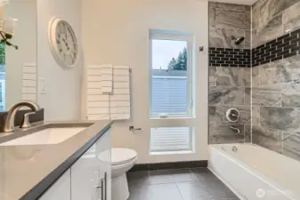 Primary bath. The second sink is shown in the next photo