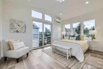 Upper level second bedroom