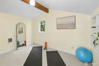 The second bonus space upstairs.