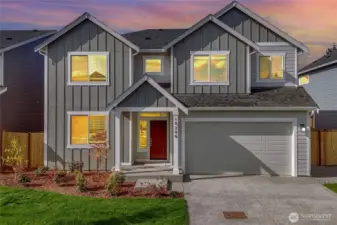 Photos are from a previously built Magnolia plan in the community. They may show a color or upgrade that is no longer available. They do demonstrate the quality materials and attention to detail that you will find in a Rush home.