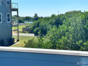 view of Lake Minored from 2nd level deck