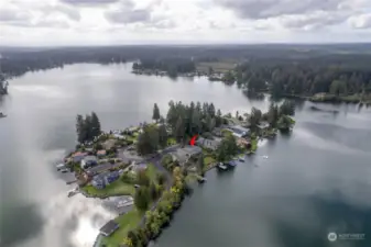 Enchanted Island from above - truly a special place!