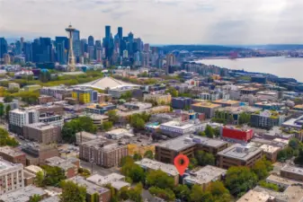 Excellent location in the heart of Seattle close to shopping, restaurants and more.
