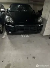 Secure, covered parking spot