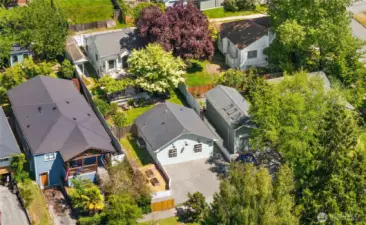 2 separate properties that include the back main house with a studs-out-renovation back in 2014 plus the fully permitted DADU in front with plenty of off-street parking.