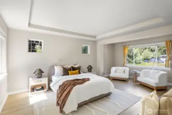 Primary bedroom suite