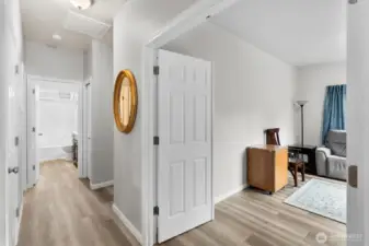 View from hallway