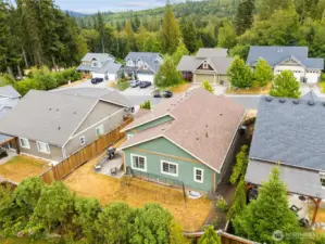 View of the property from the back