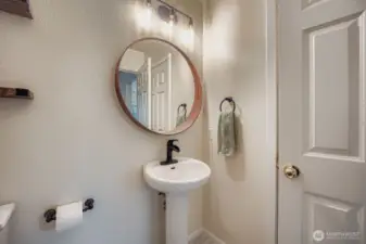Downstairs 3/4 bath