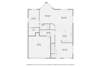 Downstairs floor plan