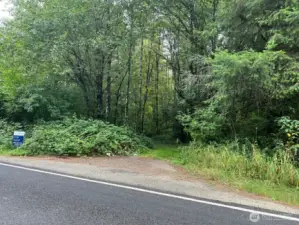 CAREFULLY pull of Sherman Valley to property access