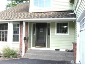 Covered front porch