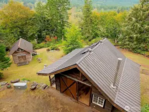 Barn from above