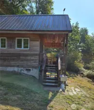 Cabin and deck