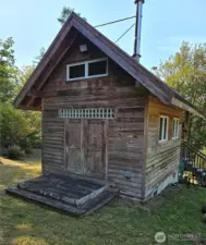 Back of cabin