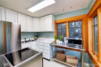 #3 Kitchen also has lovely corner windows