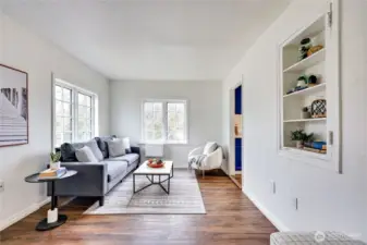 #4 Newly installed LVP flooring