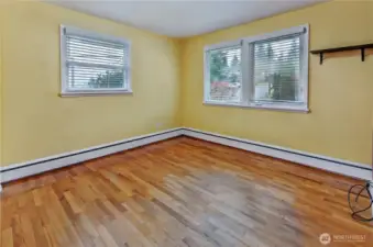 Updated vinyl double pane windows throughout the home