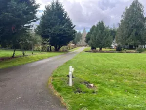 Private driveway from 250th Ave NE - subject property on the left towards the end of the driveway.