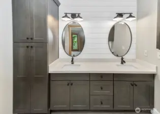 Primary bath vanity.