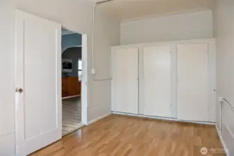 1st Bedroom w/Closets