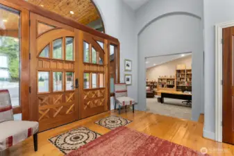 Unmatched woodwork and quality details.