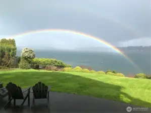 A Magical View in a private PNW setting.
