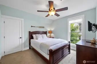 Upper level has 2 bedrooms, each wih their own ensuite.